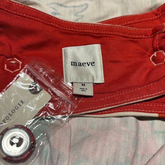 Maeve Anthropologie Printed Halter Top Size M - Picture 4 of 5